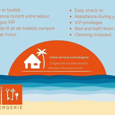 Apartment Dune - Centre - 200m Plage *